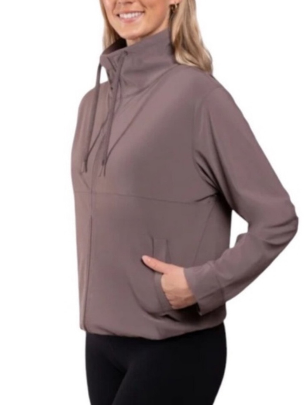 NWT Kirkland Signature Active Full Zip Jacket Moisture Wicking XS